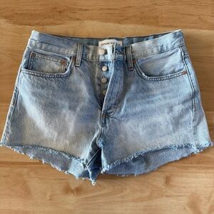 Denim Forum Sky Blue Women's Jean Shorts